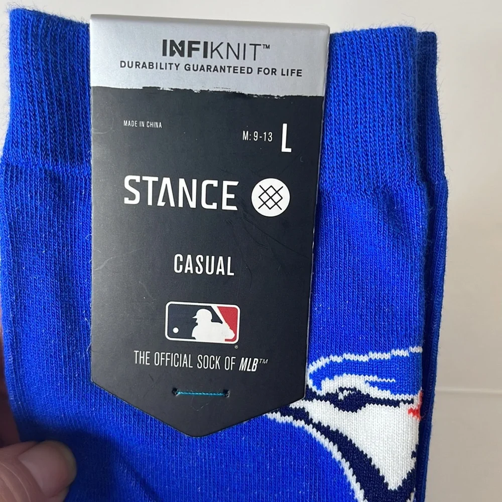 Stance MLB Toronto Blue Jays Baseball Socks Large
